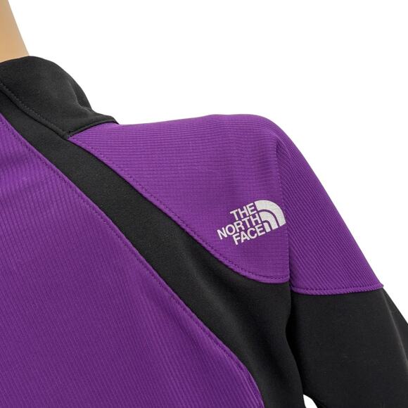 The North Face Purple WindStopper Hybrid Full Zip Jacket - Picture 8 of 11